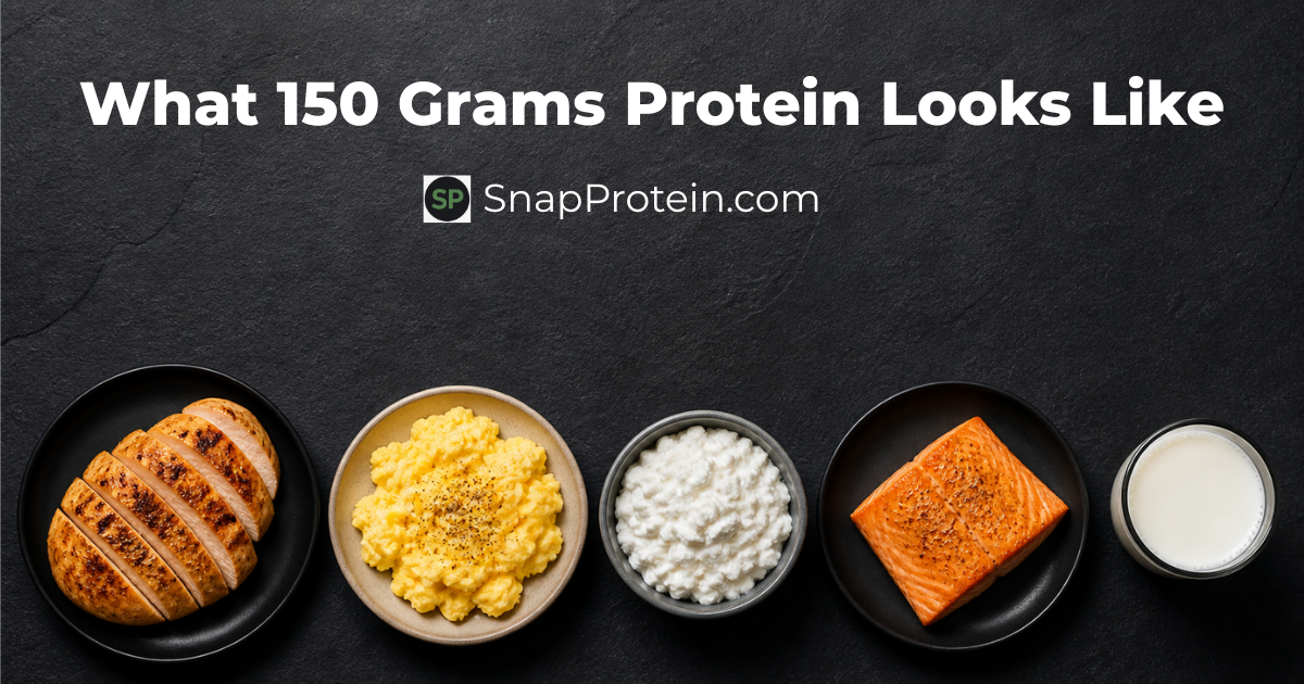 What 150 grams of protein looks like for men over 40